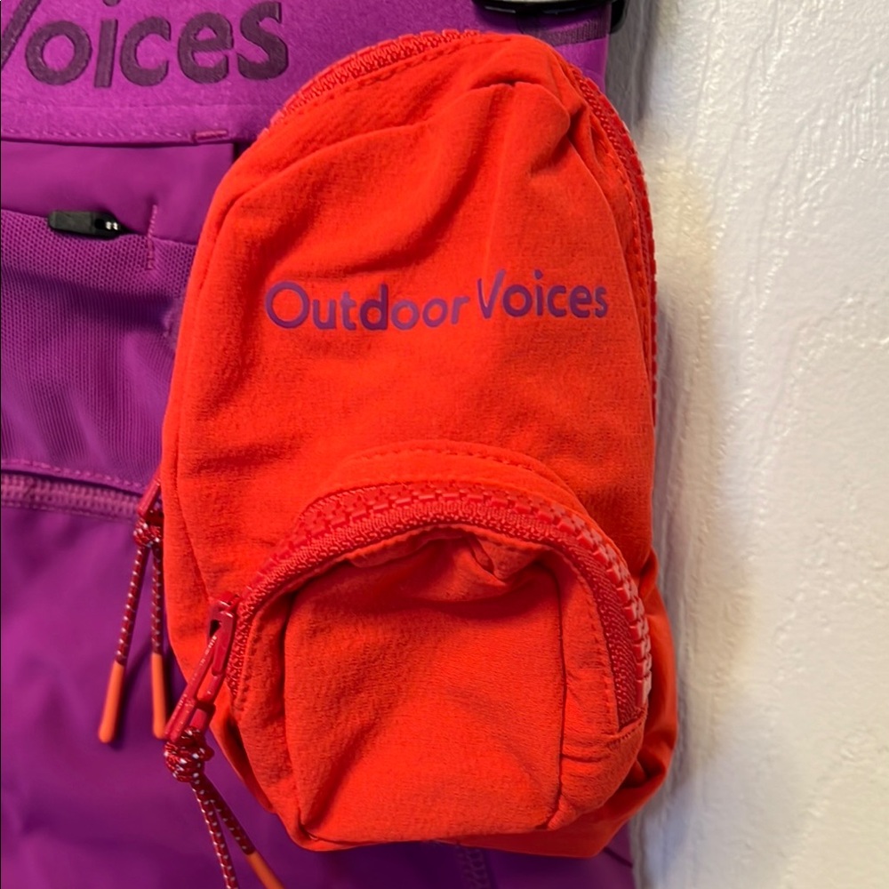 Outdoor Voices Purple Bike Shorts Performance Fit - Picture 3 of 4